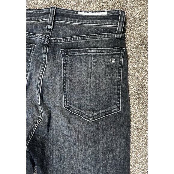 Rag & Bone Women Nina High Rise Ankle Cigarette Jeans size 27 Stretch Zipper - Picture 12 of 13